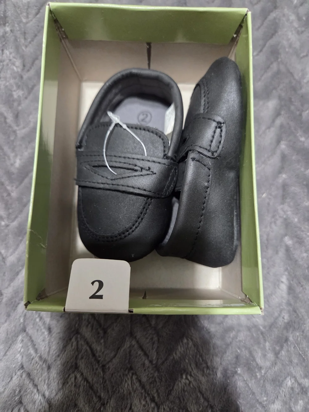 Classic Black Baby & Walker Loafers
